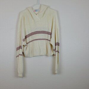 Free people beach surfer hippie california pullover sweater size medium